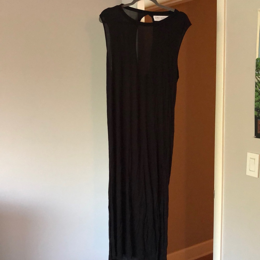 Black maxi dress from PacSun